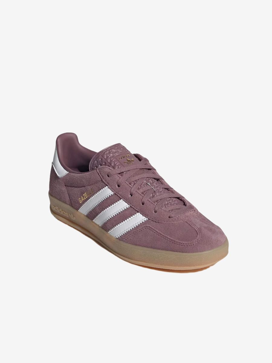 ADIDAS ORIGINALS — Gazelle Indoor Shadow Fig/White/Gum