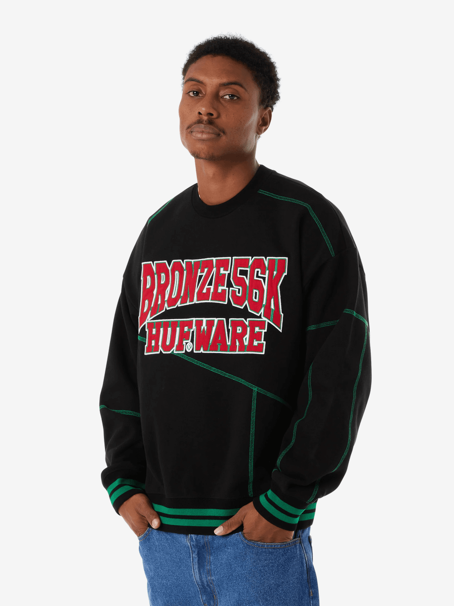 HUF — Свитшот HUF x Bronze56K Hufware Crewneck