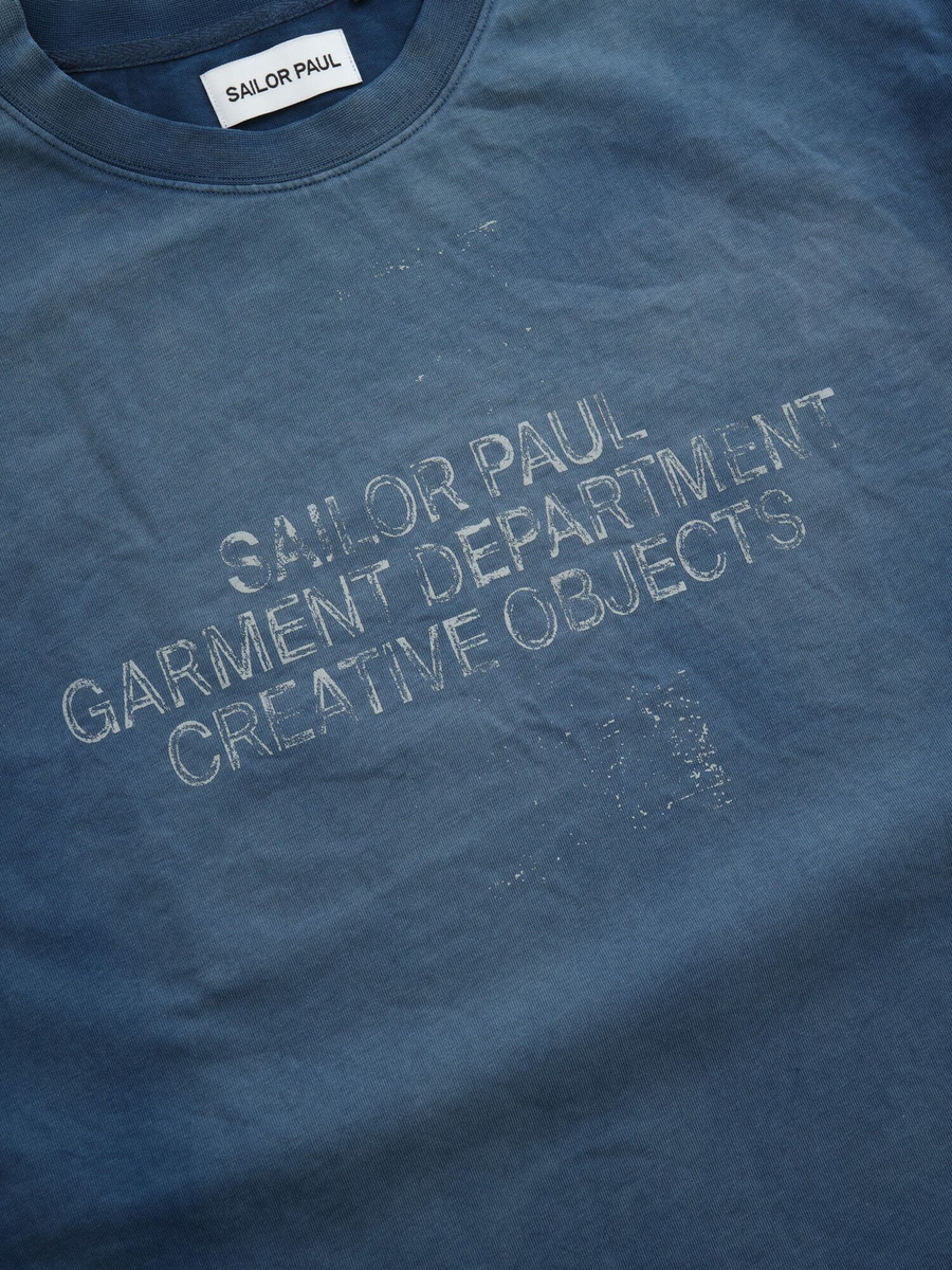 SAILOR PAUL — Футболка Garment Department GRMNT Ocean