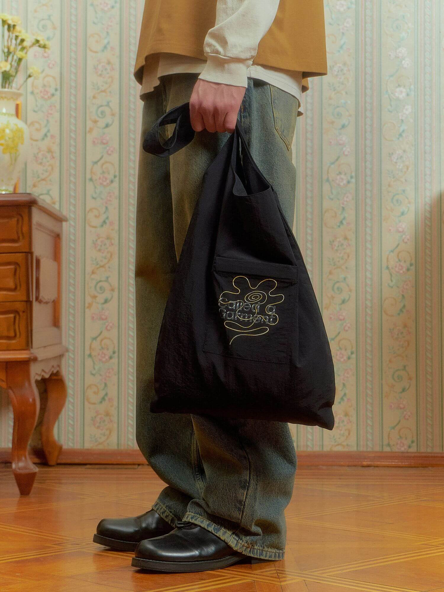 CALLED A GARMENT — Шопер Autre Tote Bag Черный