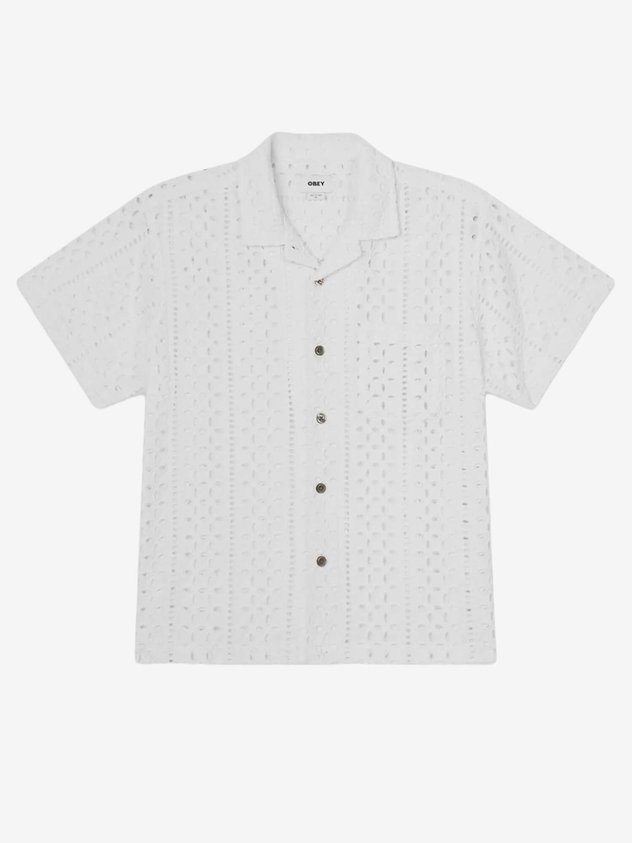 OBEY — Рубашка Ayers Woven White