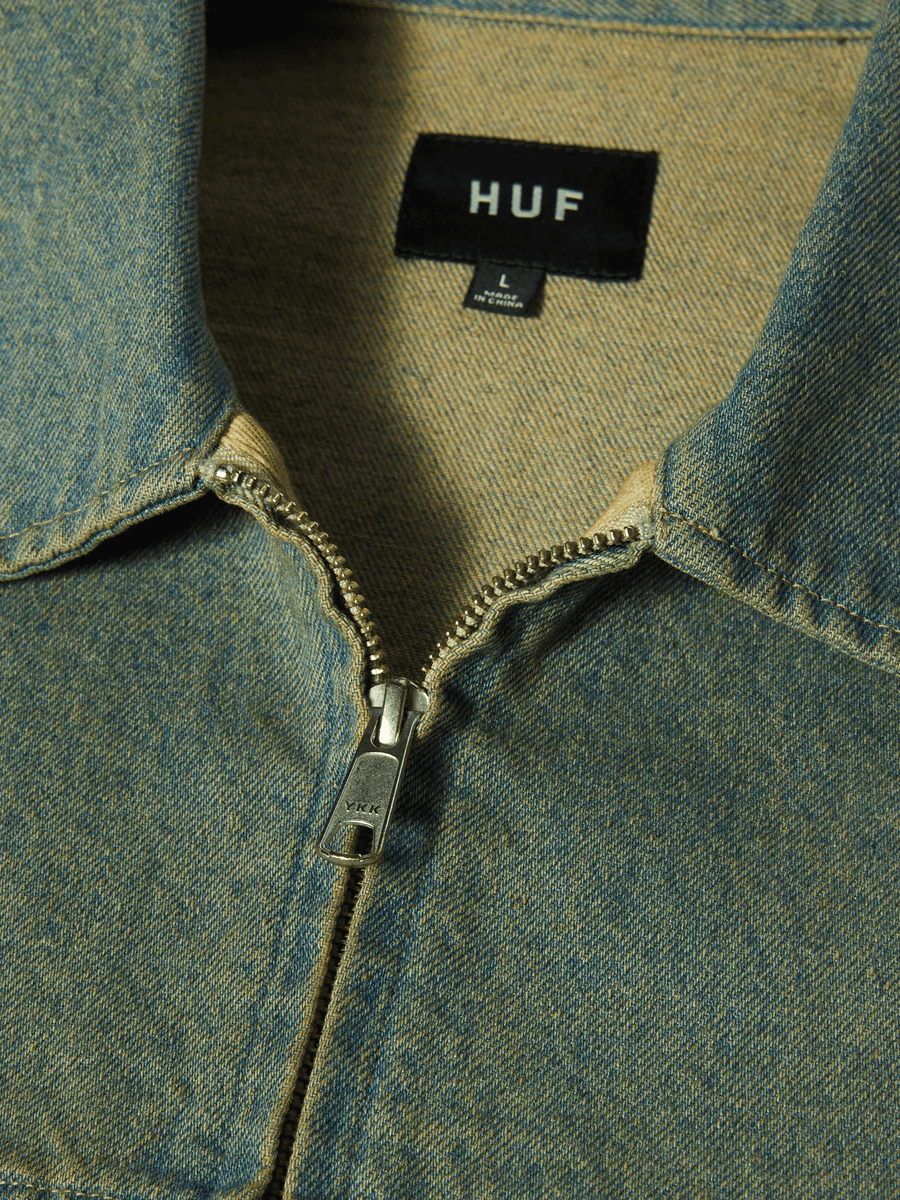 HUF — Куртка Dresden Denim Work Jacket Indigo Earth