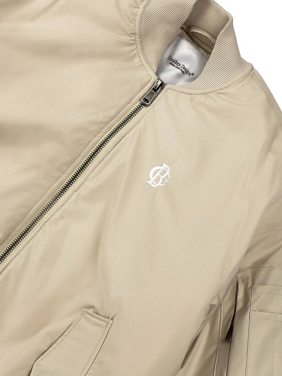 DISSIDENT — Куртка Coat of Hearts Oversized Bomber Ivory
