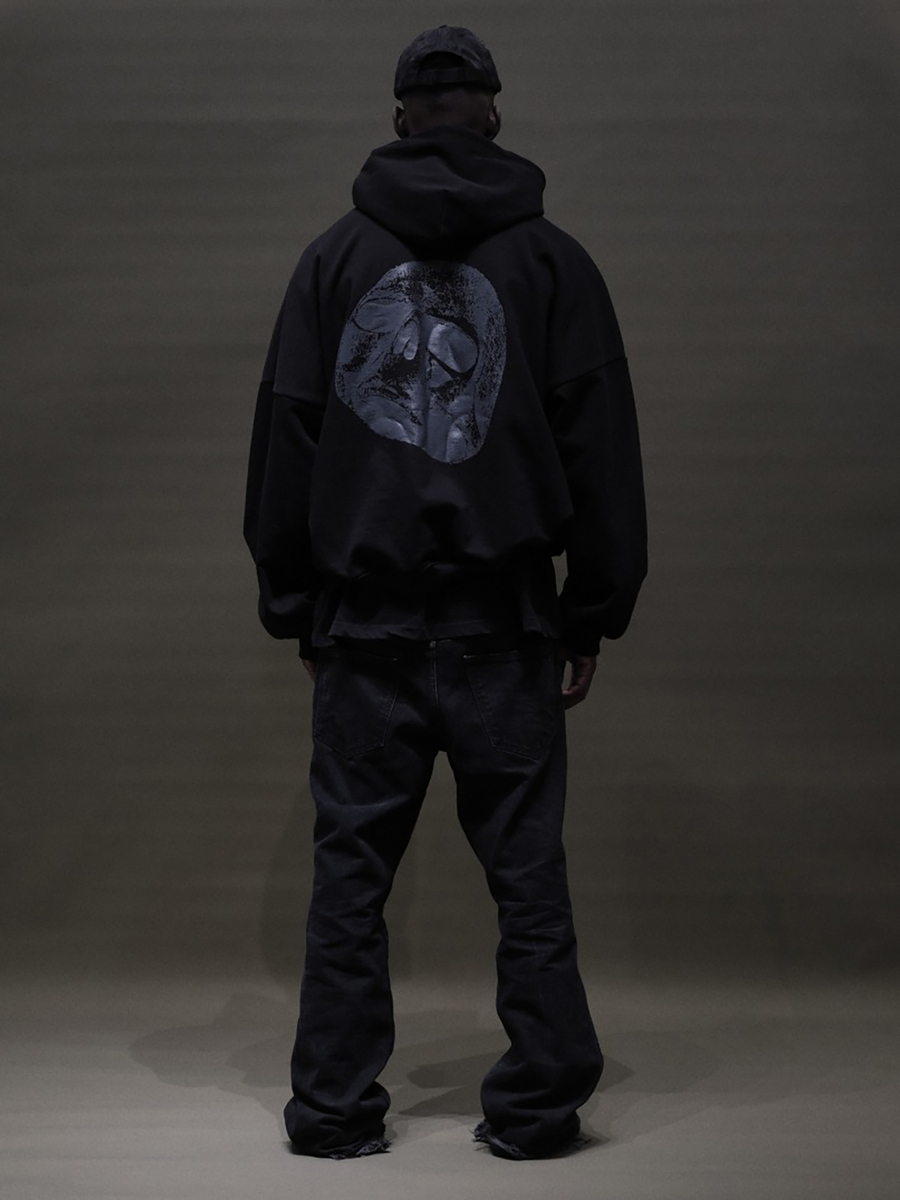 ZNY — Худи Skull Hoodie FW26 Black