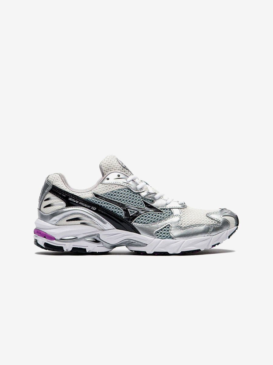 MIZUNO — Кроссовки Wave Rider 10 Black/Black Sand/Metal Grey