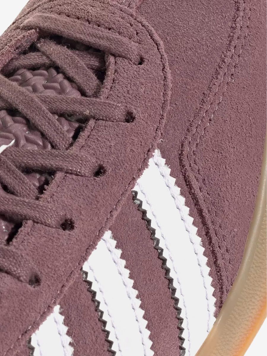 ADIDAS ORIGINALS — Gazelle Indoor Shadow Fig/White/Gum