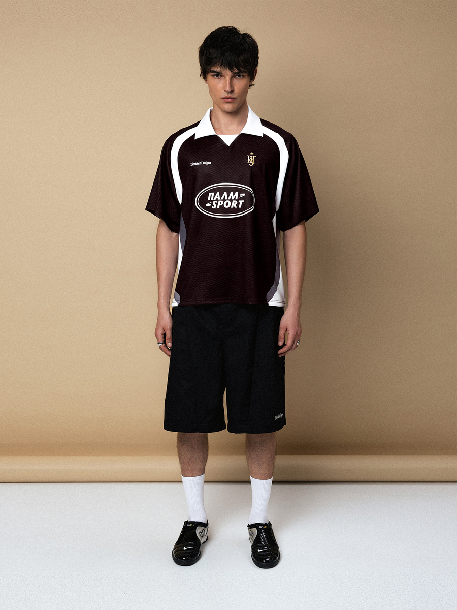 DISSIDENT — Джерси DST Jersey Polo in Ruby