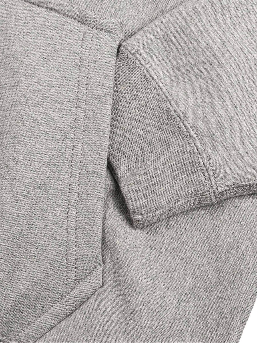 NIKE — Худи Solo Swoosh Fleece Full Zip Dark Heather Grey