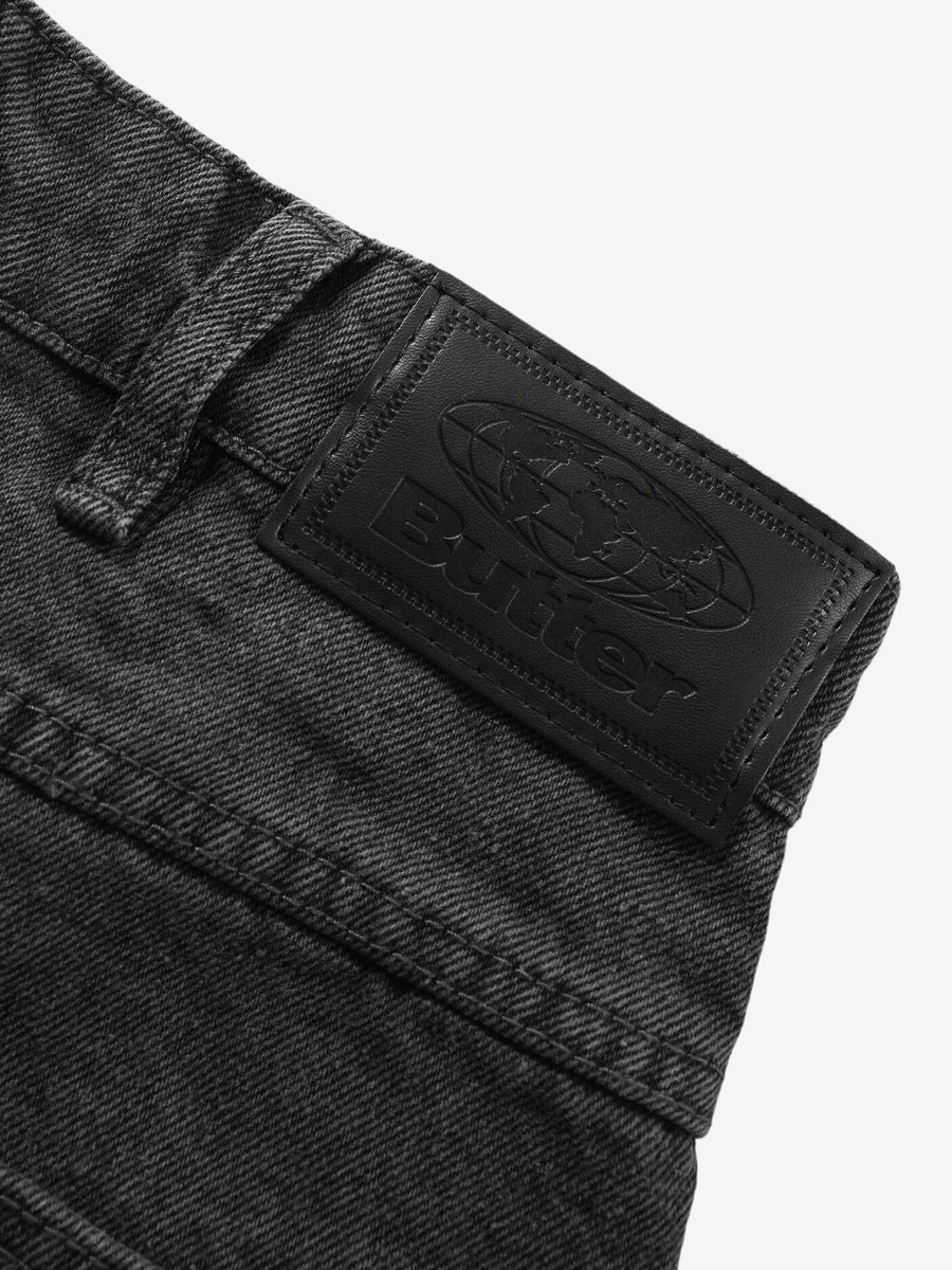 BUTTER GOODS — Шорты Garage Denim Shorts Faded Black