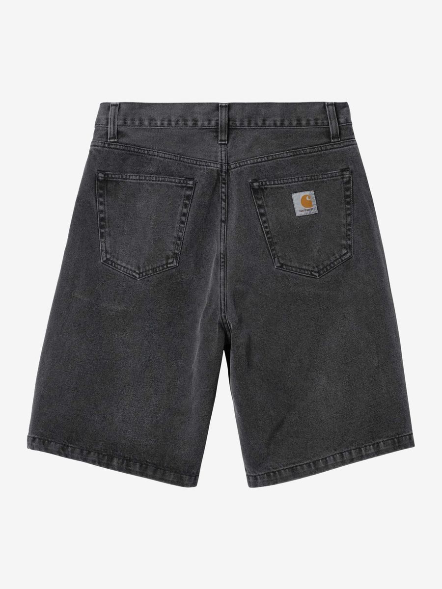 CARHARTT WIP — Шорты Landon Black (Heavy Stone Wash)