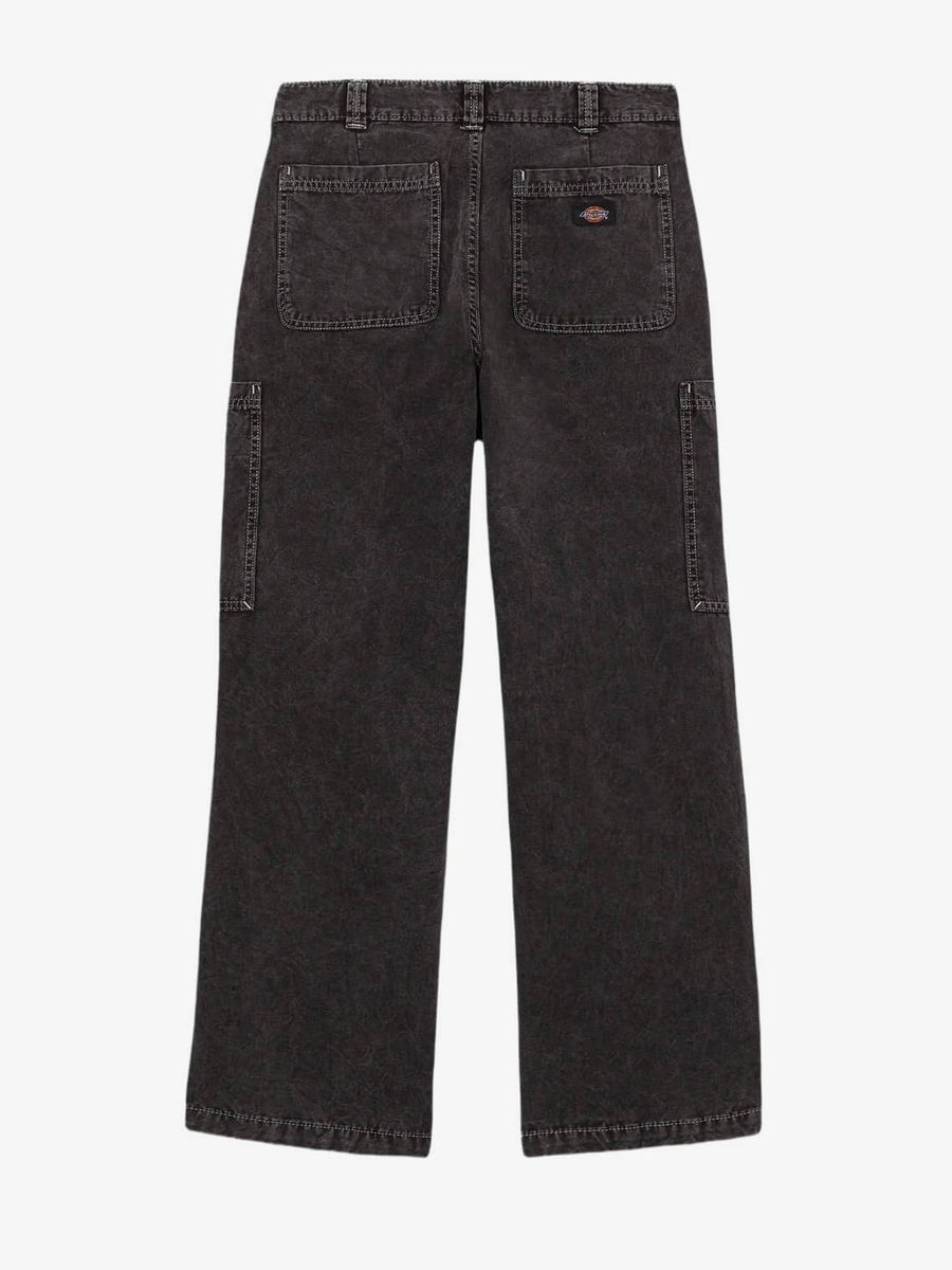 DICKIES — Штаны W Newington Stone Washed Black