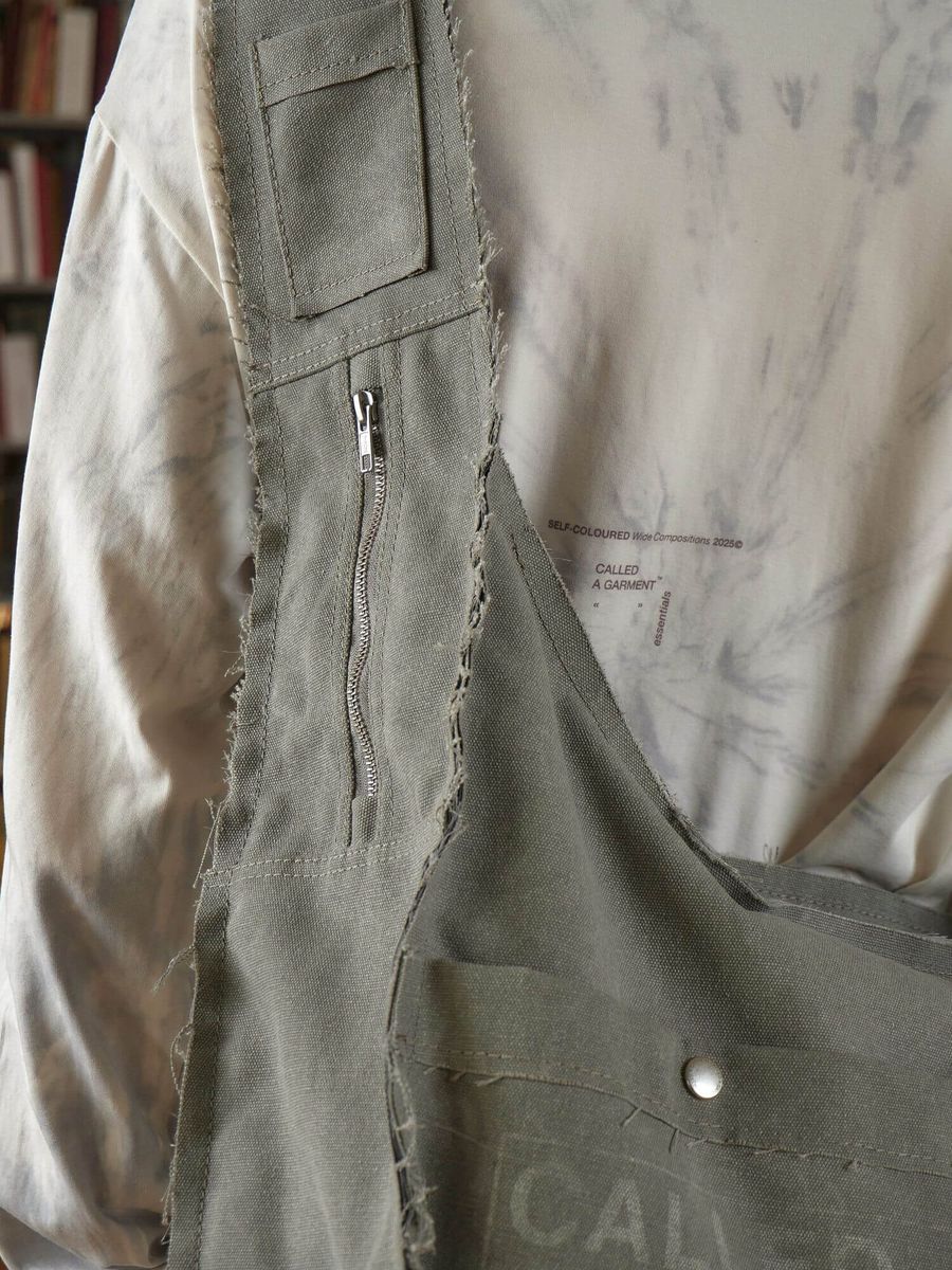 CALLED A GARMENT — Сумка Gary's House Bag Стальной Серый