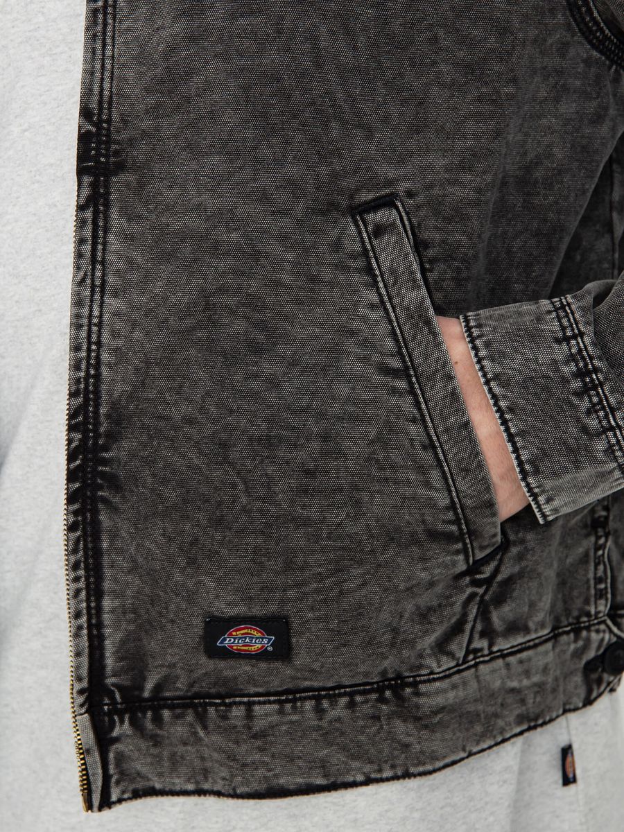 DICKIES — Куртка Newington Stone Wash Black