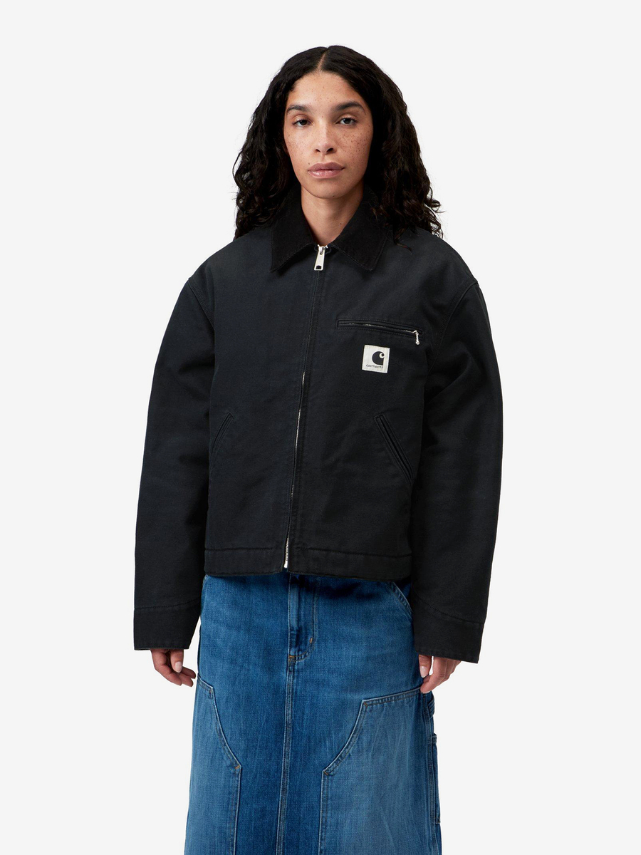 CARHARTT WIP — Куртка W' OG Detroit Black//Black (Stone Canvas)