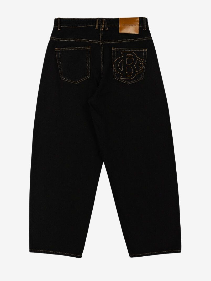 DISSIDENT — Джинсы Coat of Hearts Baggy Jeans Black