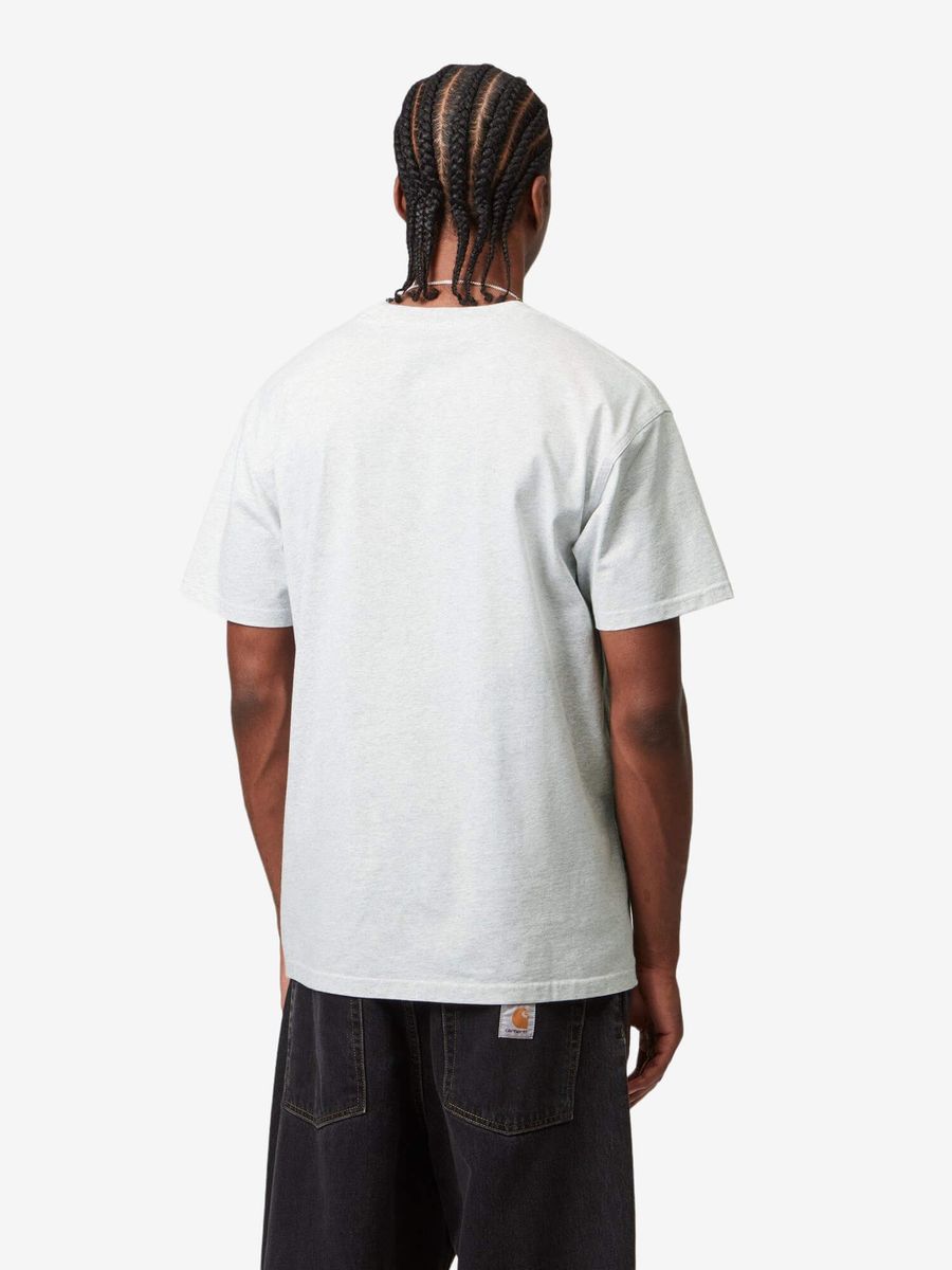 CARHARTT WIP — Футболка American Script Ash Heather