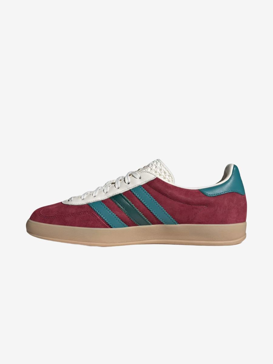 ADIDAS ORIGINALS — Gazelle Indoor Burgundy/White/Green