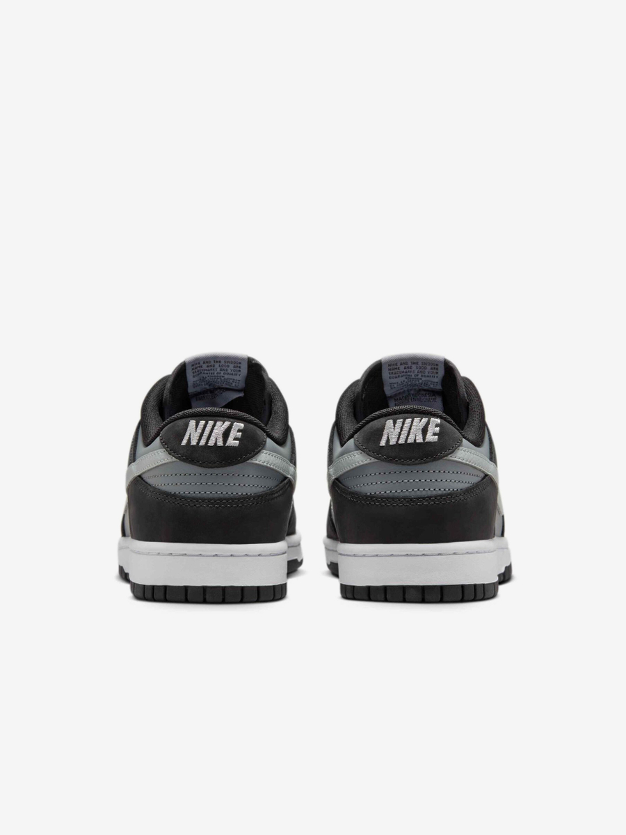 NIKE — Кроссовки Dunk Low Black/Light Smoke Grey