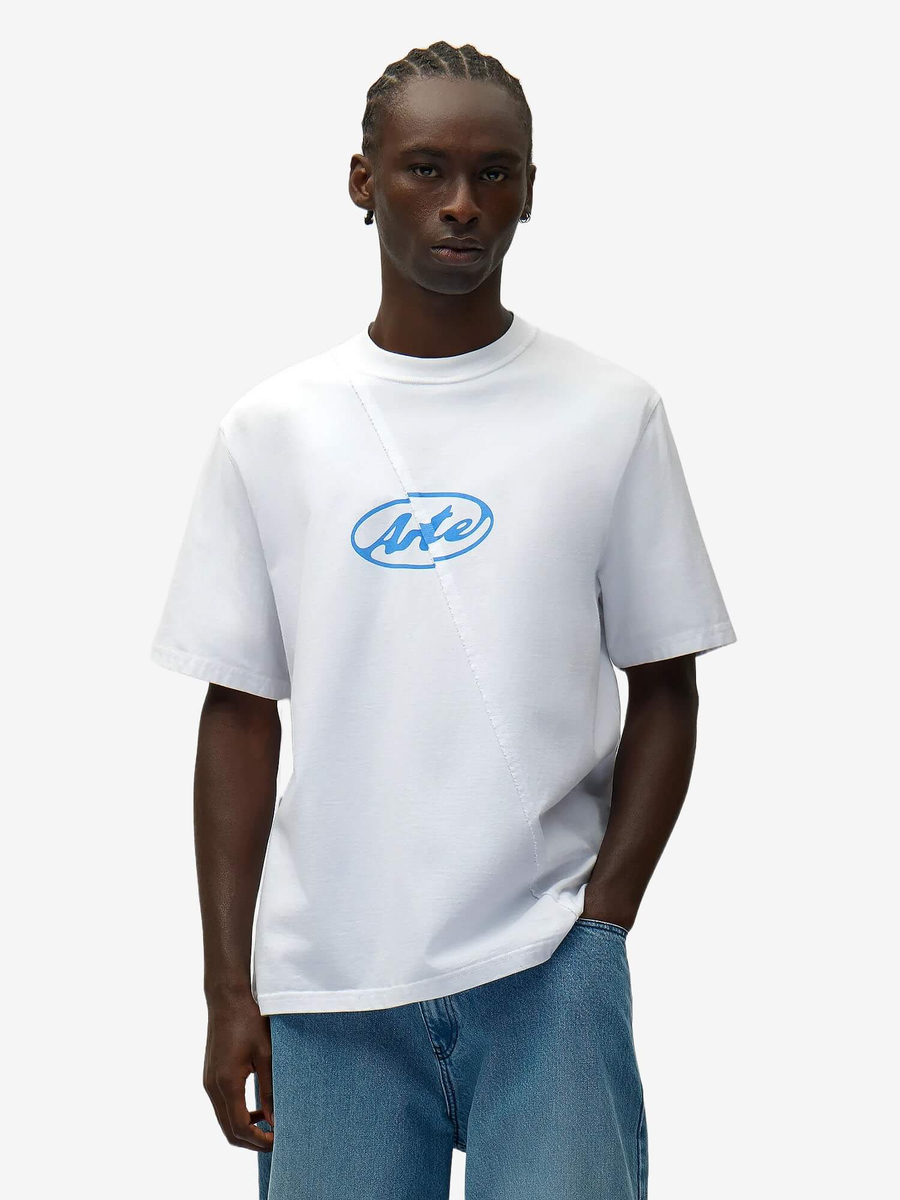 ARTE ANTWERP — Футболка Circle Logo Tee White