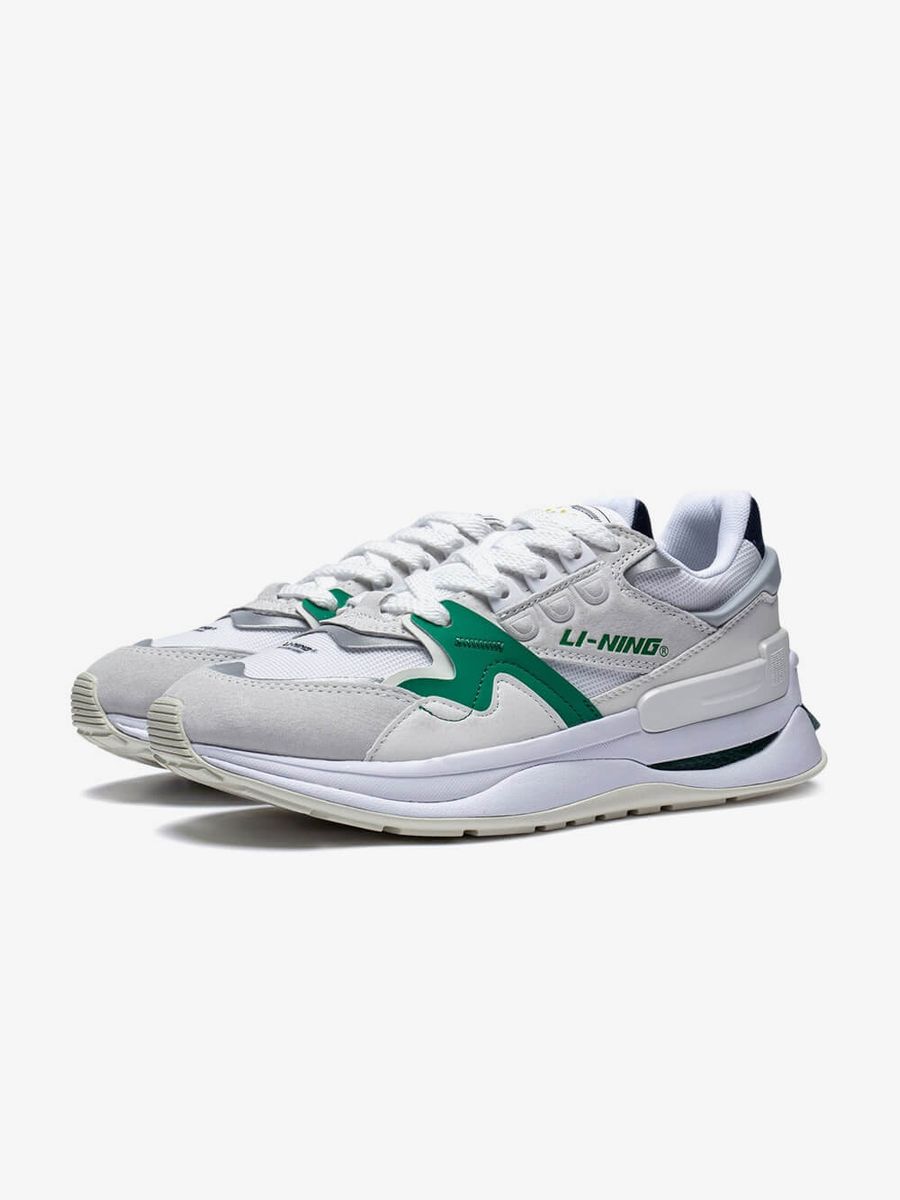 LI-NING — Обувь AGCT017-2 Белый/Зеленый