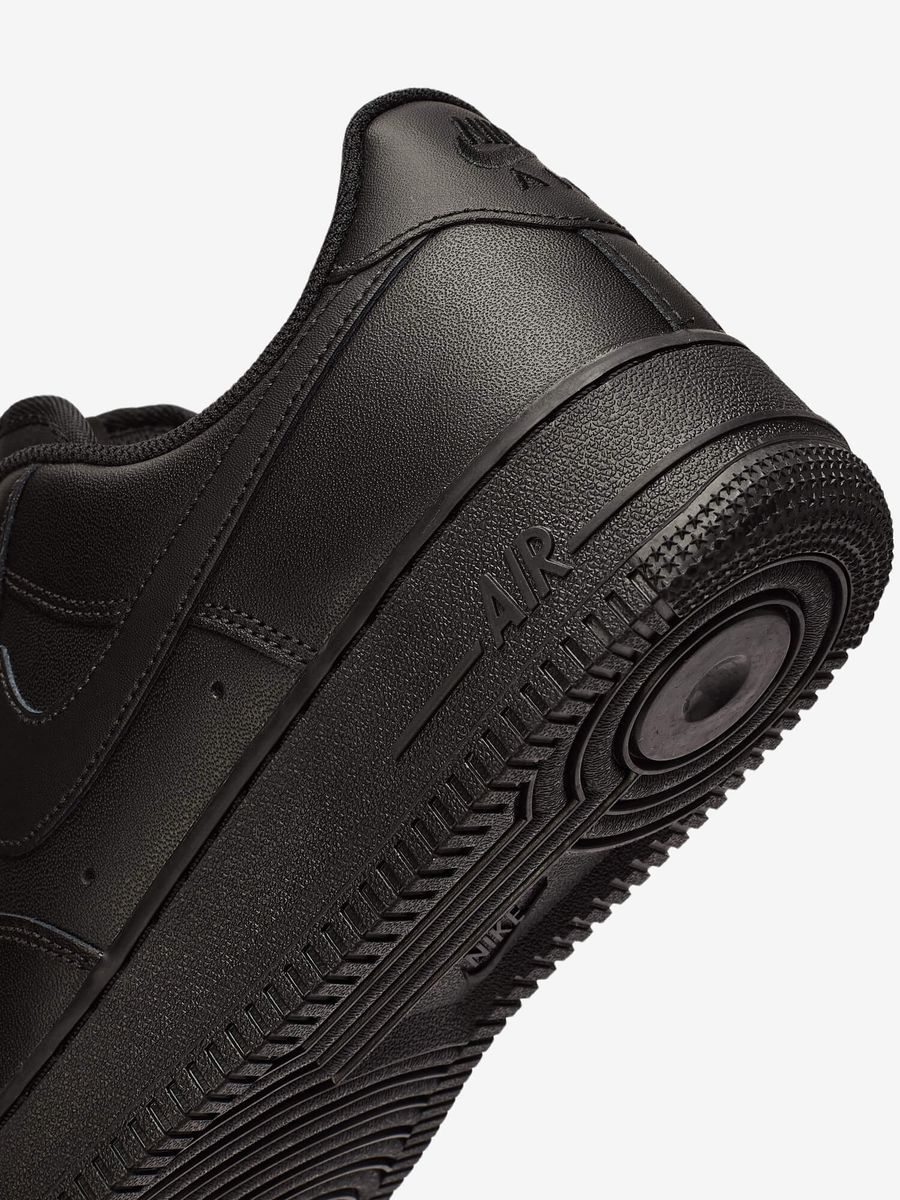 NIKE — Кроссовки Air Force 1 '07 Low Black/Black