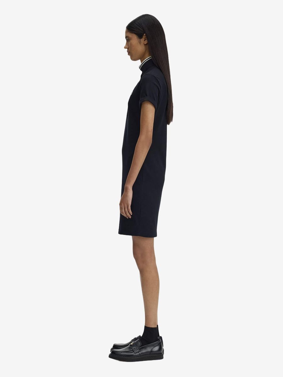 FRED PERRY — Платье Tipped Polo Dress Black