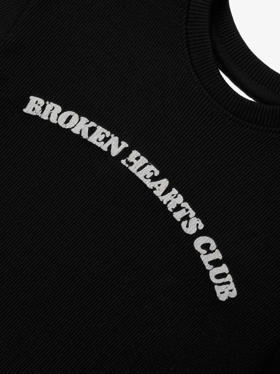 DISSIDENT — Футболка BHC Arch Baby Tee Black
