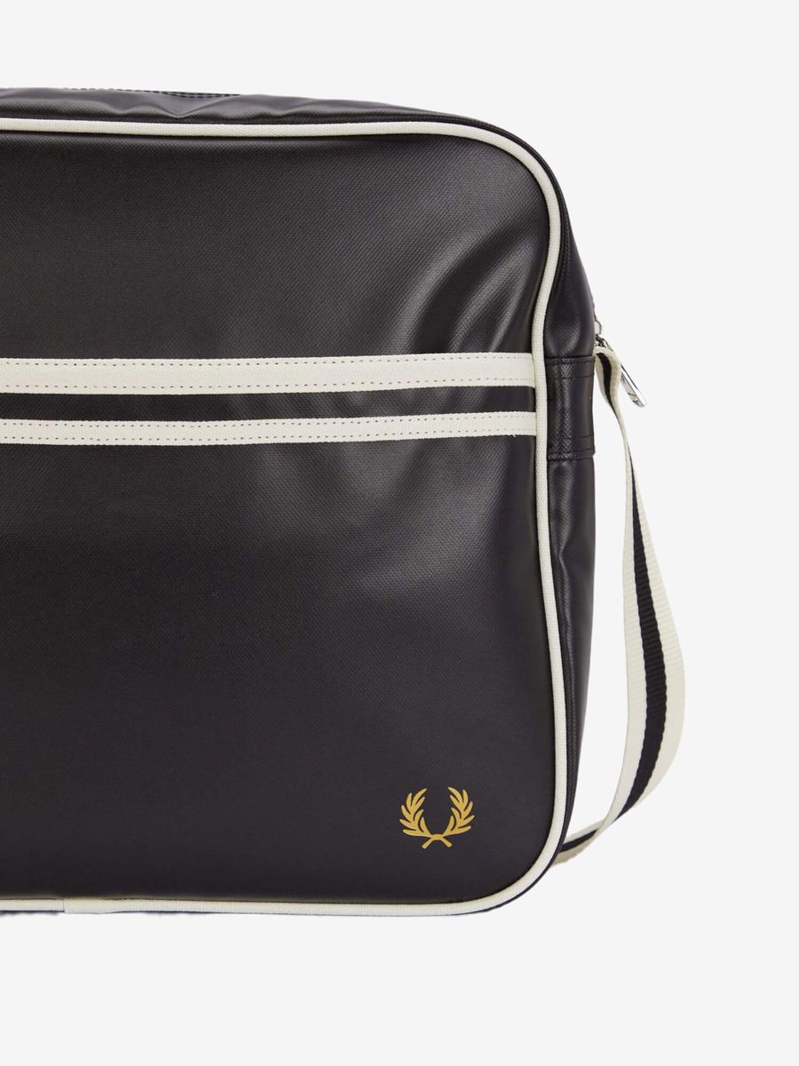 FRED PERRY — Сумка Classic Soulder Bag Black/Ecru