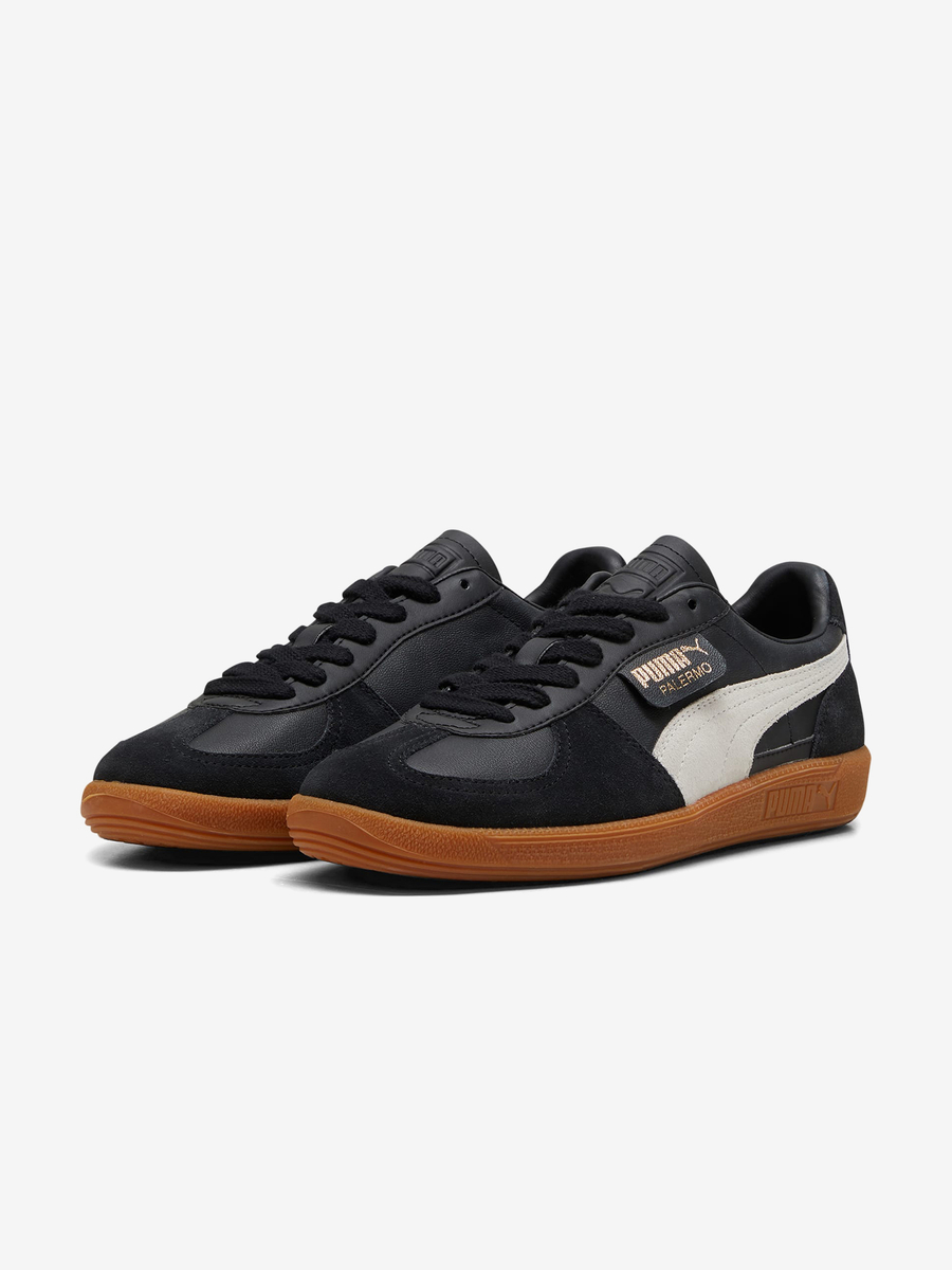 PUMA — Кроссовки Palermo Leather Black/Gum
