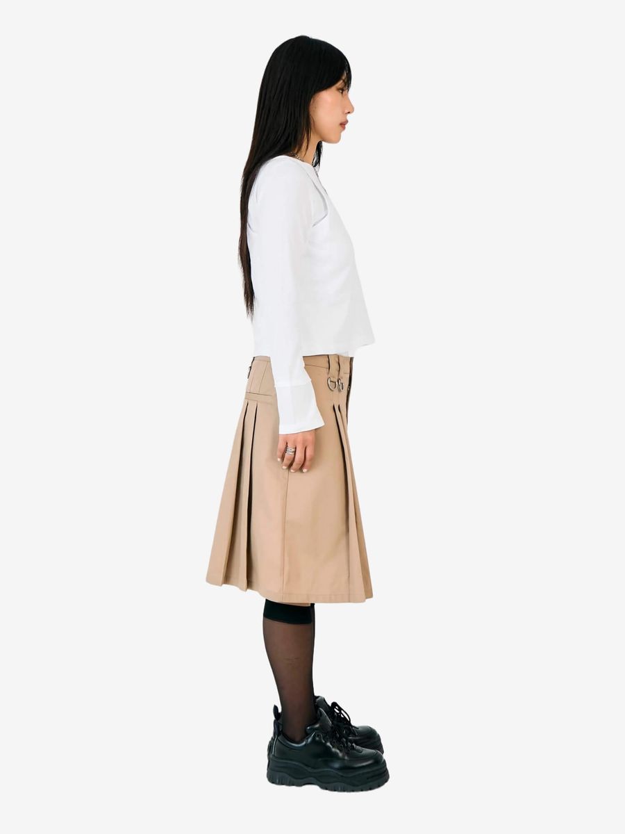 THE RAGGED PRIEST — Юбка Clerk Skirt Beige