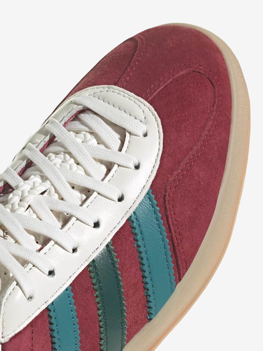 ADIDAS ORIGINALS — Gazelle Indoor Burgundy/White/Green