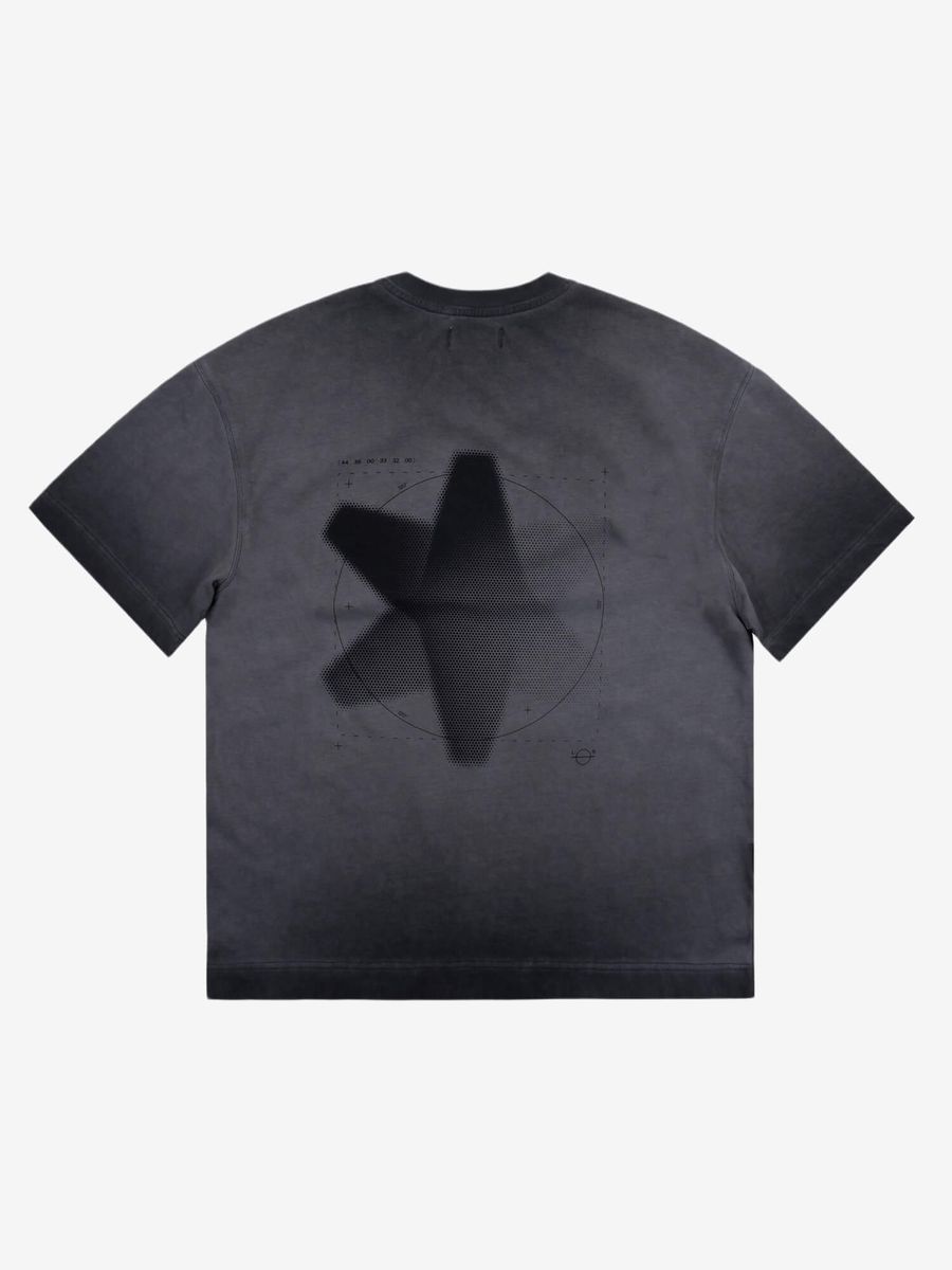 SAILOR PAUL — Футболка Break Water Черный Garment Dyed