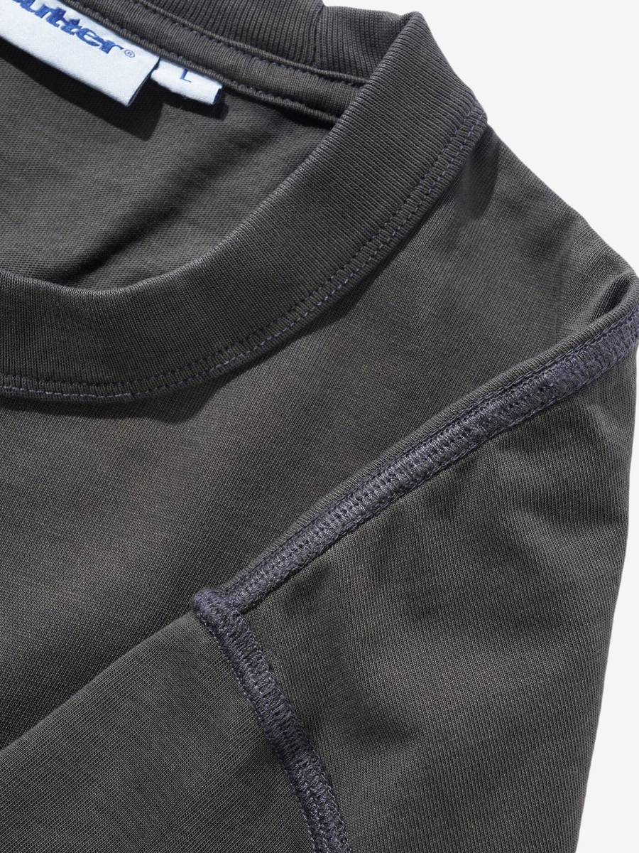 BUTTER GOODS — Футболка Inside Out Tee Washed Black
