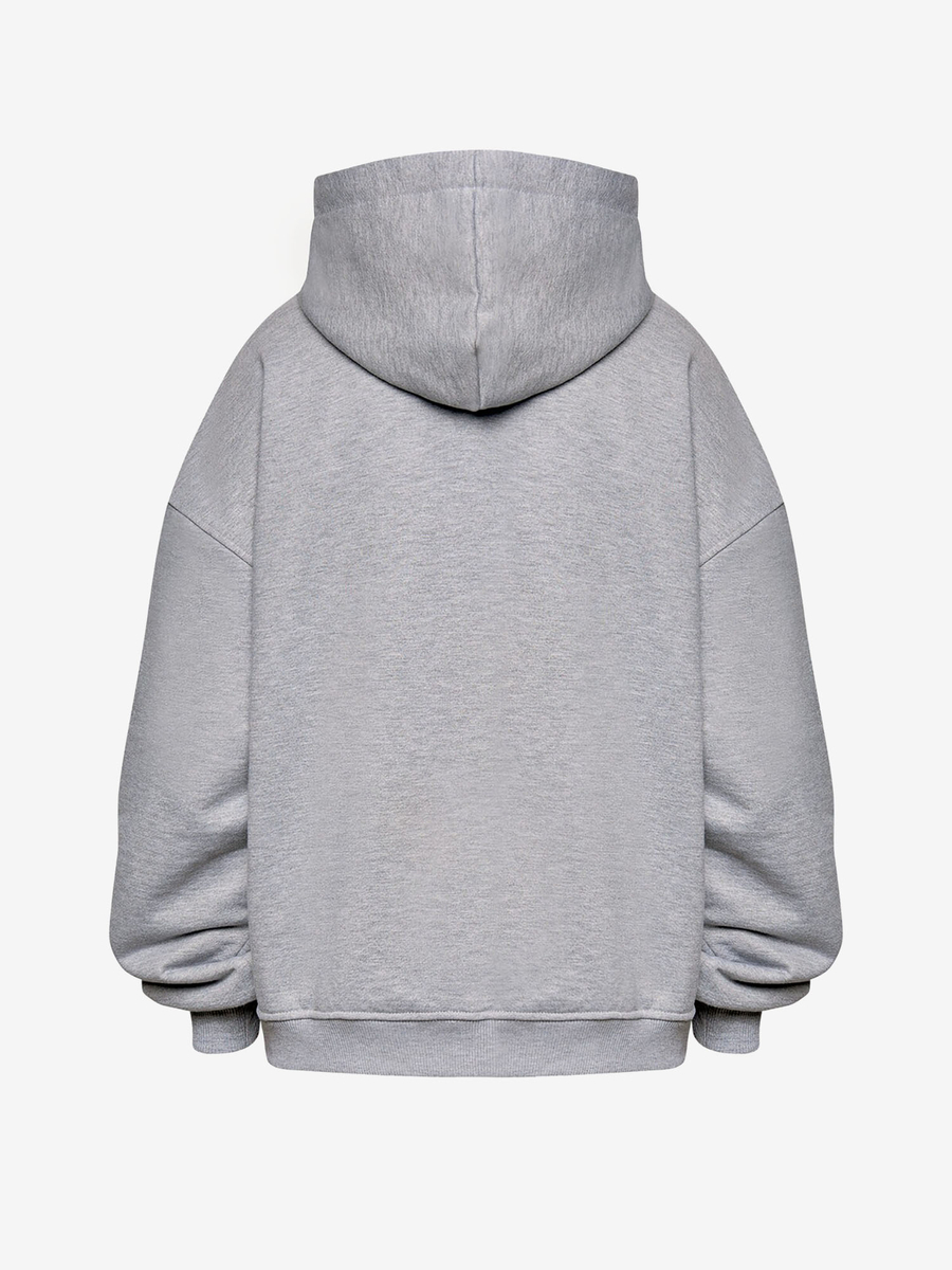 CALLED A GARMENT — Худи Frozen One Серый меланж