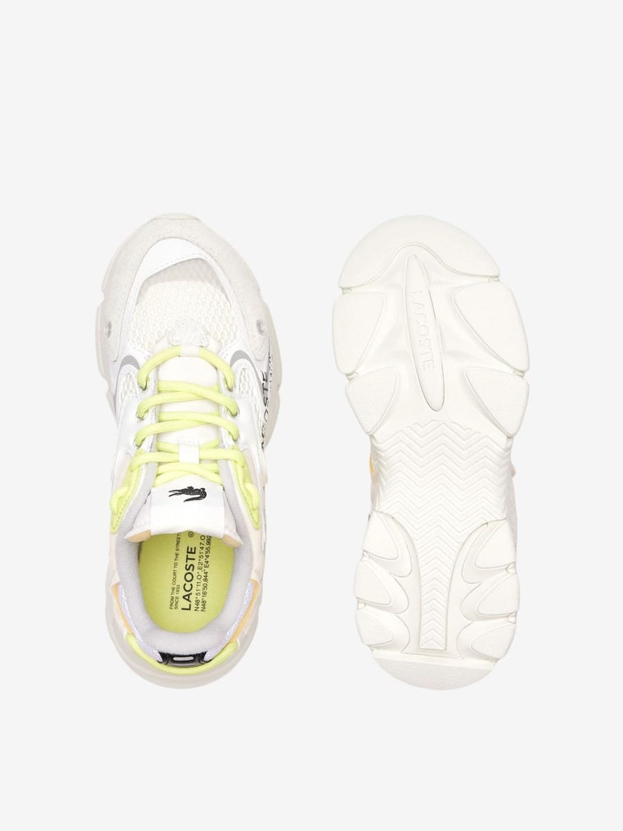 LACOSTE — Обувь L003 NEO 223 SMA White/Acid Yellow