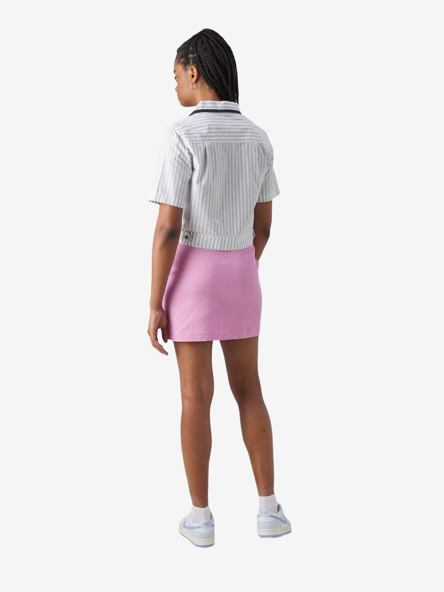 OBEY — Юбка W Lousie Zip Skirt Pastel Lavender