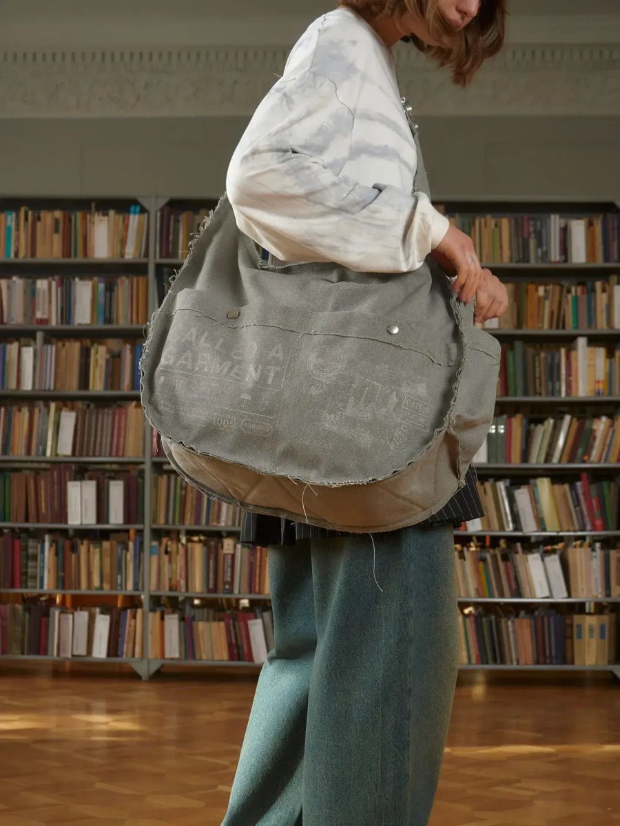 CALLED A GARMENT — Сумка Gary's House Bag Стальной Серый