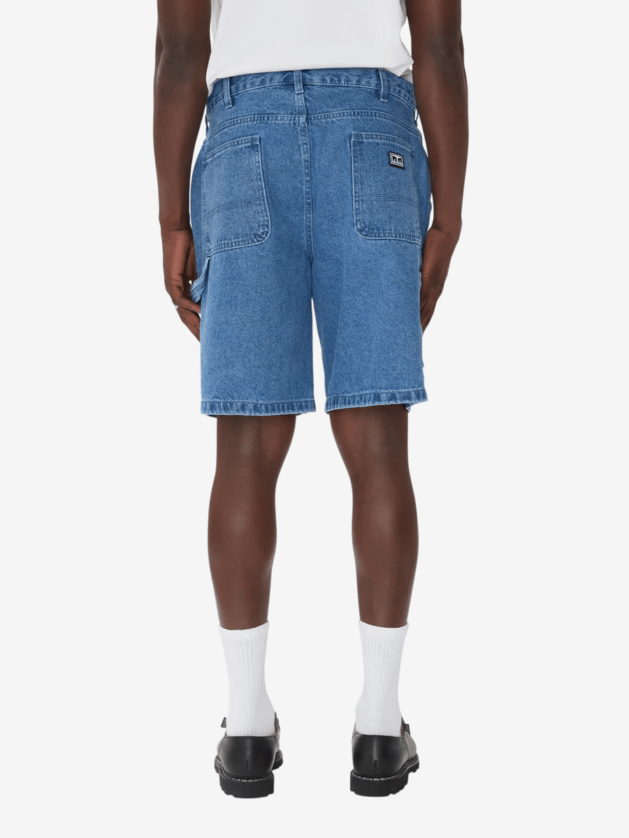 OBEY — Шорты Bigwig Baggy Denim Light Indigo