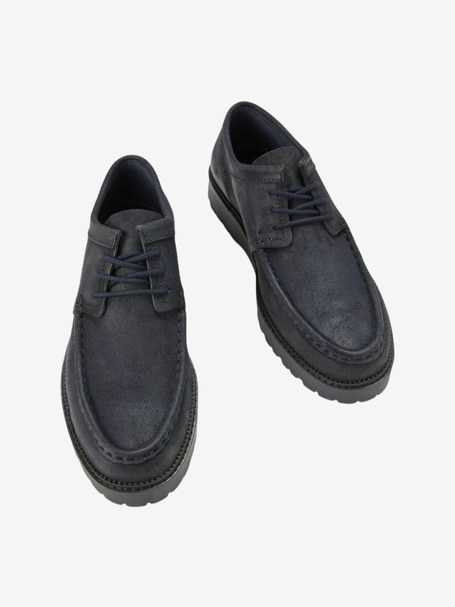 FRED PERRY — Ботинки Kenney Low Waxed Suede Anchor Grey