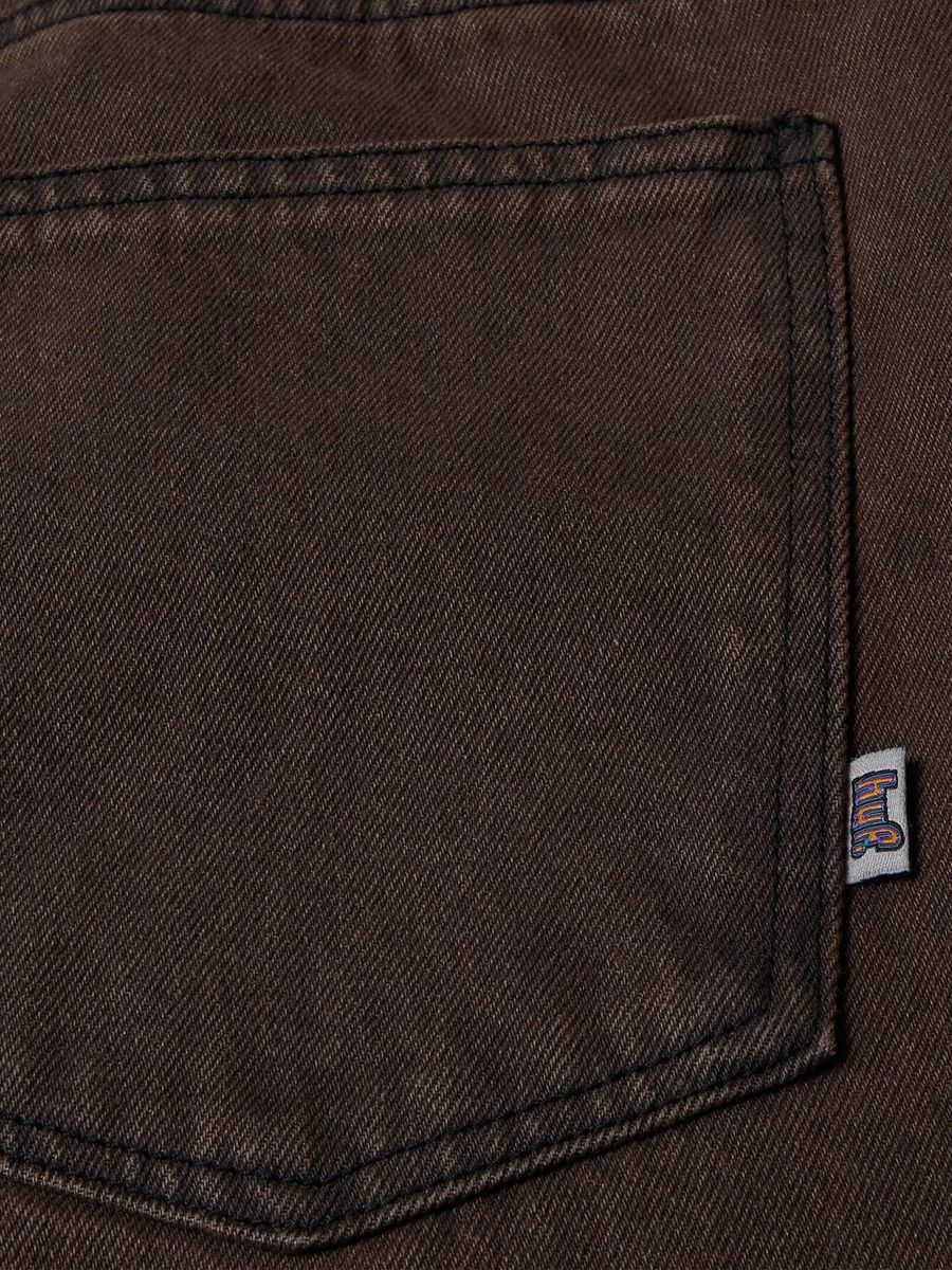 HUF — Джинсы Cromer Washed Pant Coffee