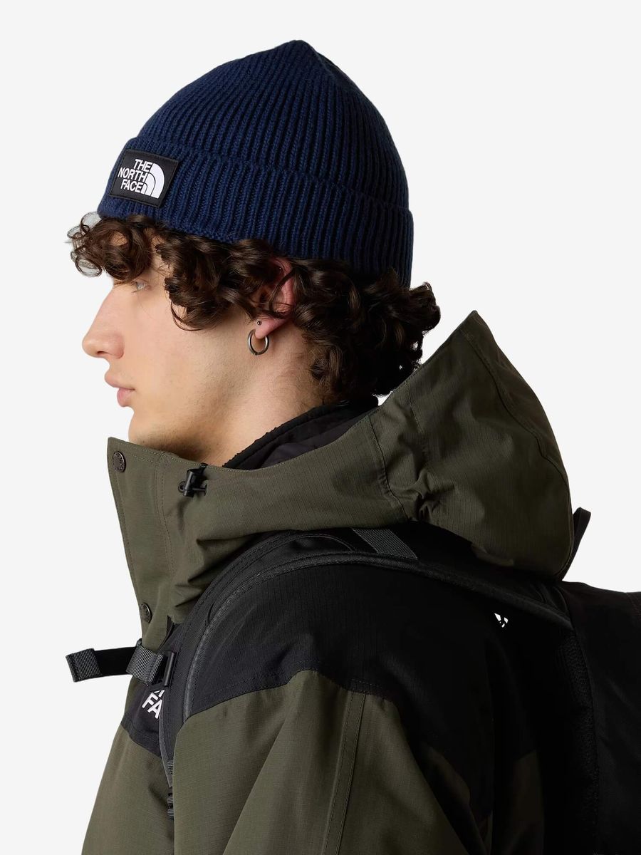 THE NORTH FACE — Шапка Logo Cuff Beanie Summit Navy