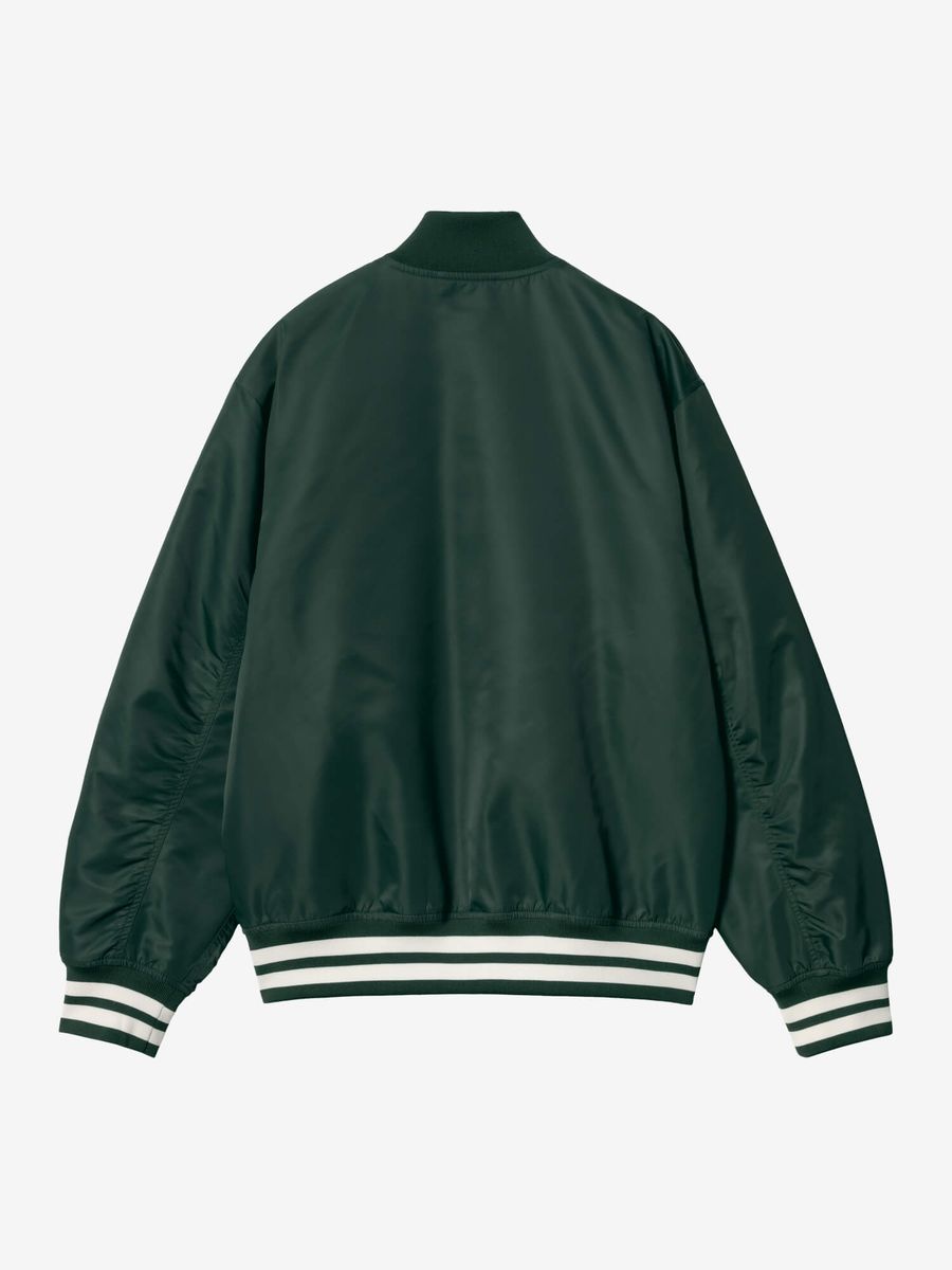 CARHARTT WIP — Куртка Flaming Ducks Bomber Conifer/Wax