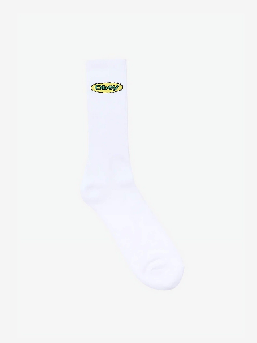 OBEY — Носки Fresh Oval White os
