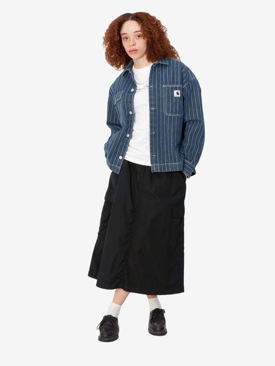 CARHARTT WIP — Юбка Jet Cargo Black (Rinsed)