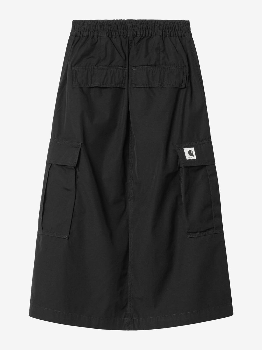 CARHARTT WIP — Юбка Jet Cargo Black (Rinsed)