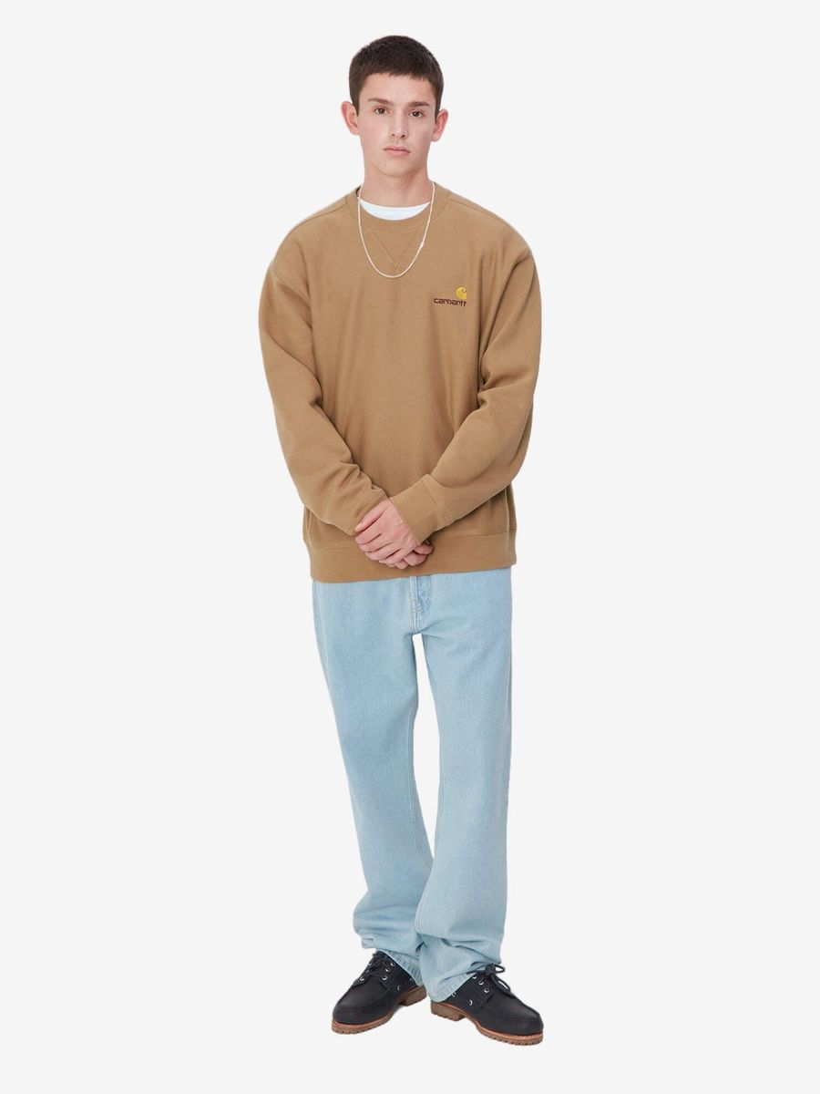 CARHARTT WIP — Свитшот American Script Peanut