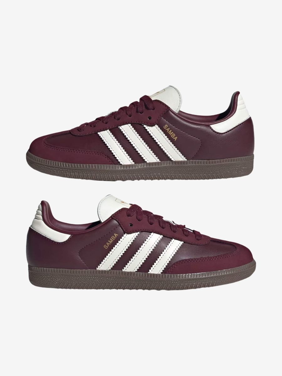 ADIDAS ORIGINALS — Кроссовки Samba OG Maroon/Off White/Gum