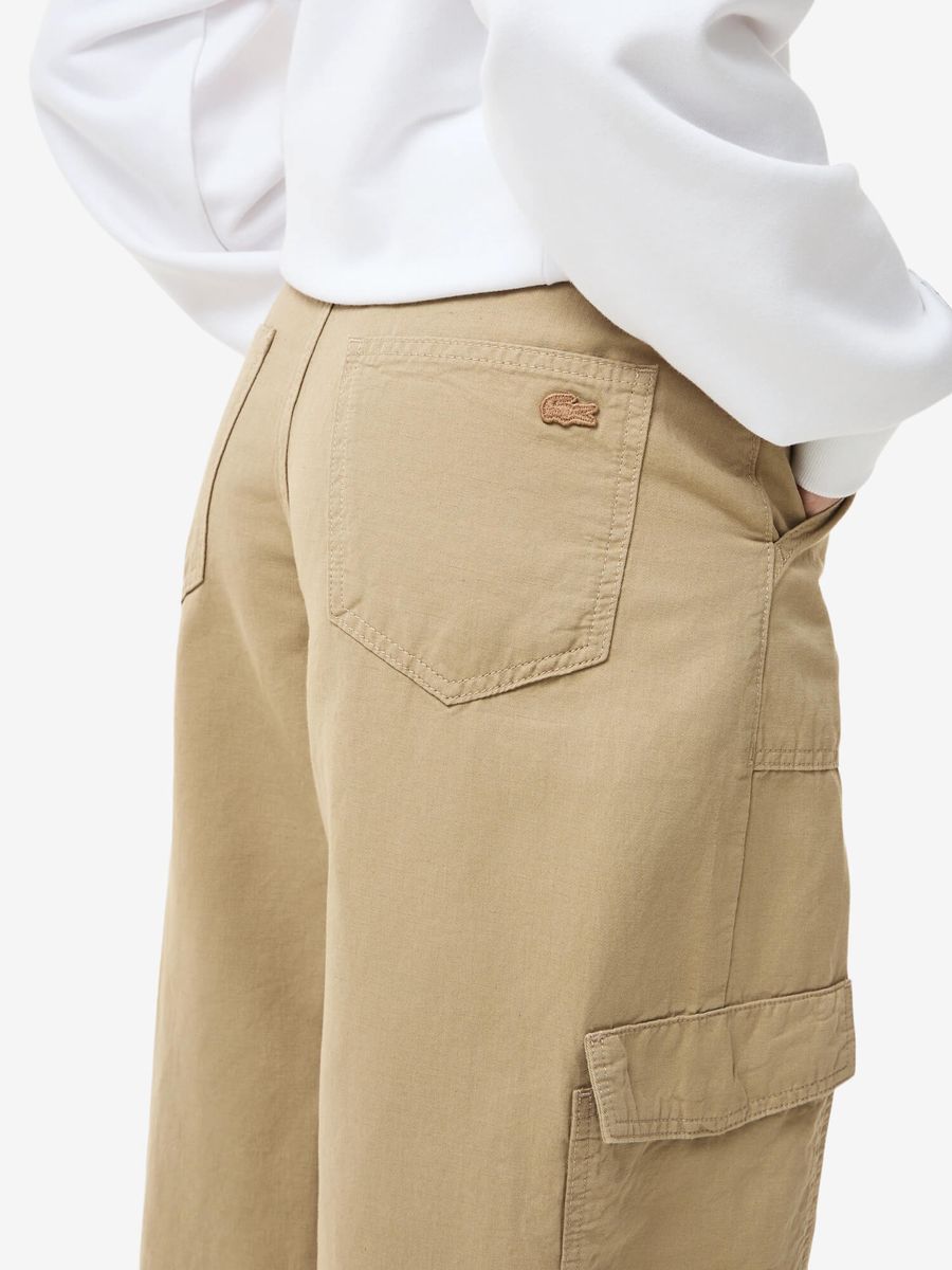 LACOSTE — Штаны W' Cargo Beige
