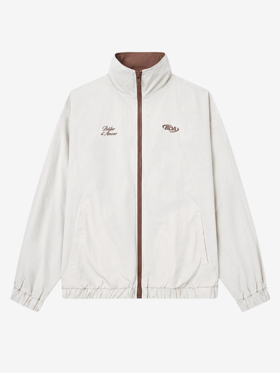 BRÛLER D’AMOUR — Куртка Double Face Track Jacket Regular Black