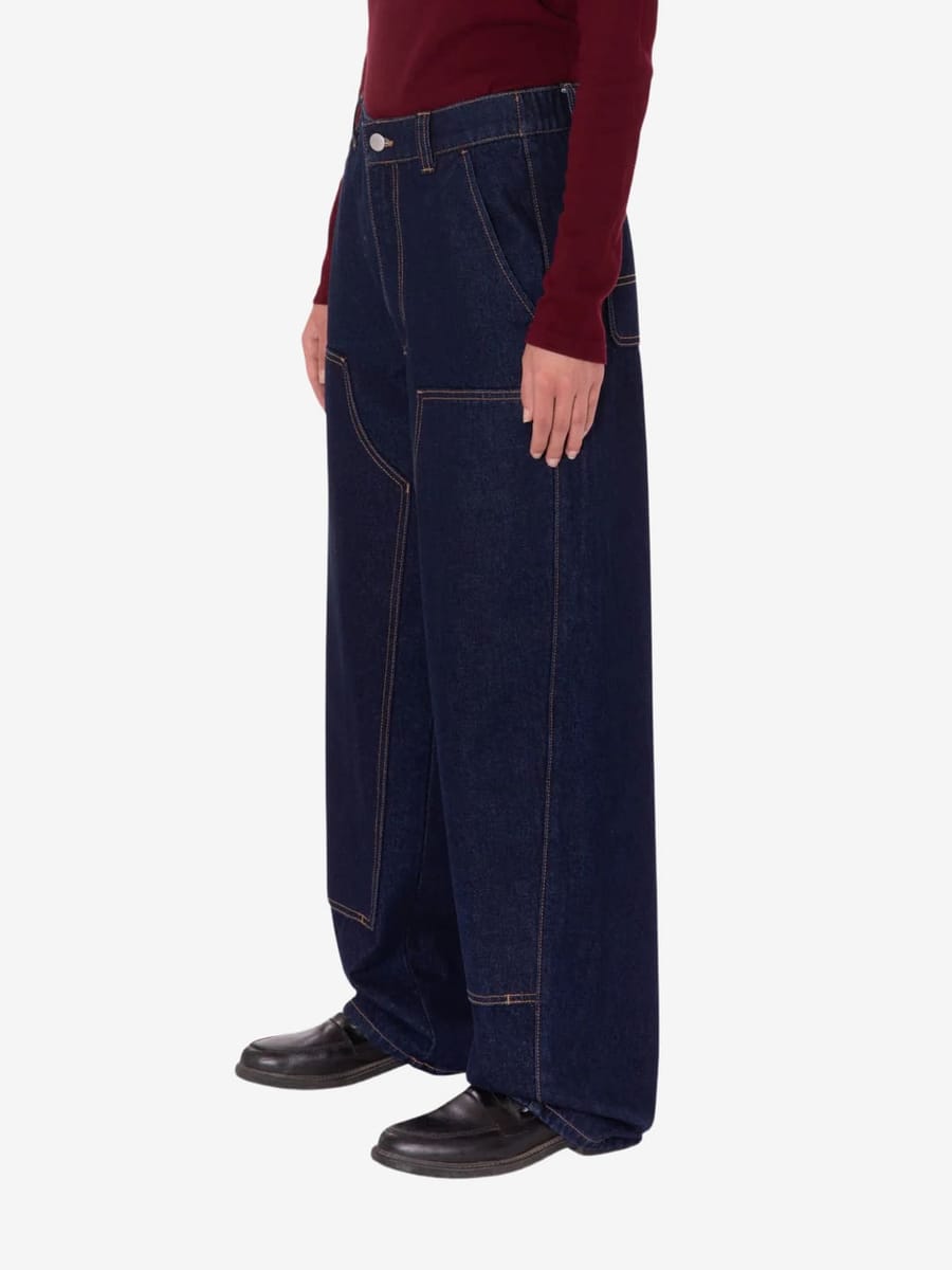 OBEY — Джинсы W Leah Baggy Denim Rinse